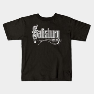 Vintage Salisbury, NC Kids T-Shirt
